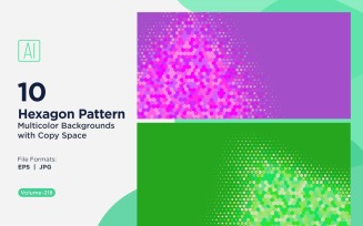 Vibrant honey bee Pattern Background in Multi Colors & Sizes 218