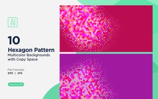 Vibrant honey bee Pattern Background in Multi Colors & Sizes 221