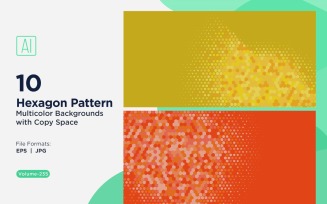 Vibrant honey bee Pattern Background in Multi Colors & Sizes 235