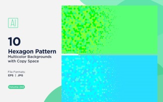 Vibrant honey bee Pattern Background in Multi Colors & Sizes 242