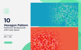 Vibrant honey bee Pattern Background in Multi Colors & Sizes 250