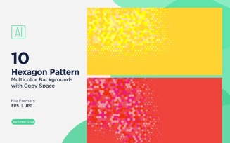 Vibrant honey bee Pattern Background in Multi Colors & Sizes 254