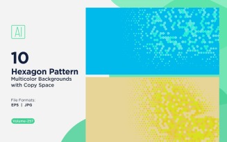 Vibrant honey bee Pattern Background in Multi Colors & Sizes 257