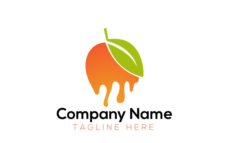 Organic Natural Food Logo Design Template 13 Logo Template