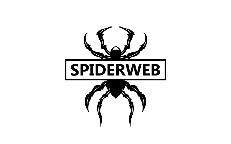 Spider Logo Insect Animal Vector Premium V18 Logo Template