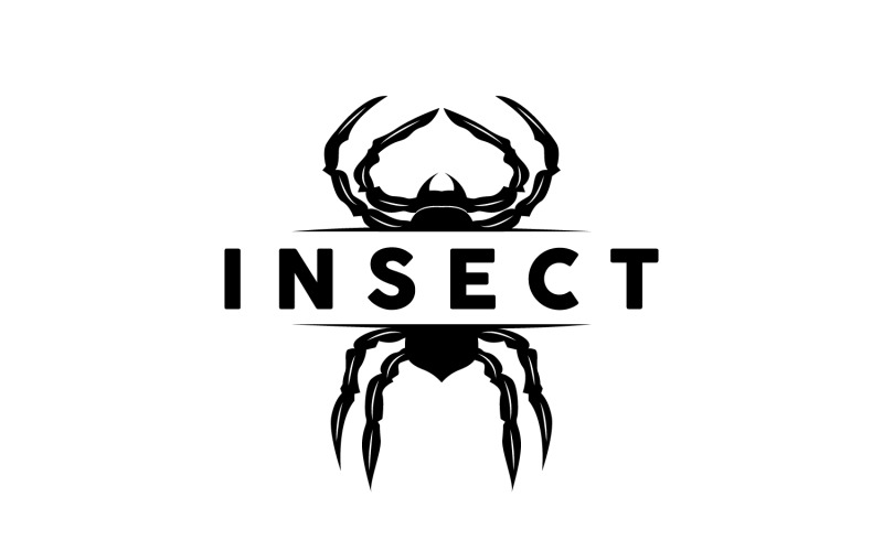 Spider Logo Insect Animal Vector Premium V22 Logo Template