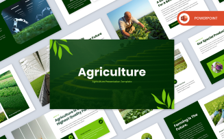 Greeen Agriculture PowerPoint Template