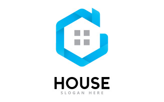 House And Apartment Logo vector illustration V1