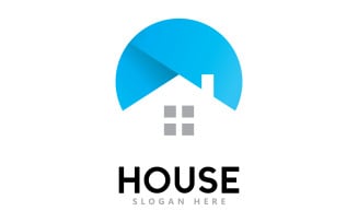 House And Apartment Logo vector illustration V2