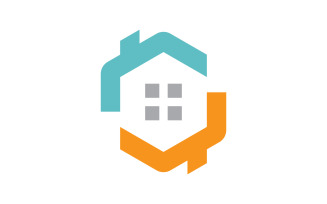 House And Apartment Logo vector illustration V3