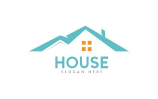 House And Apartment Logo vector illustration V11