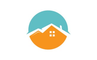 House And Apartment Logo vector illustration V12