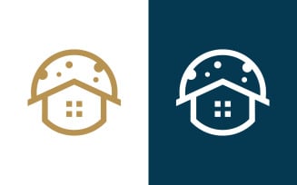 House And Apartment Logo vector illustration V6
