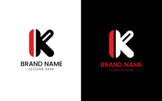 Letter K company logo-09-357