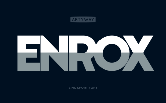 Sport Headlines and Logo Typography