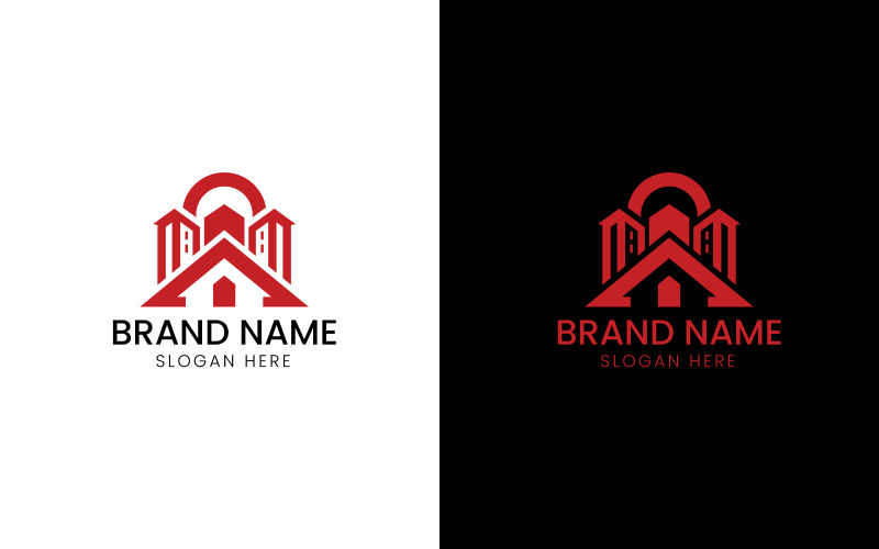 Real estate building logo-09-361 Logo Template