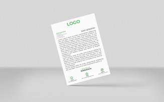 Creative and modern business letterhead Design new