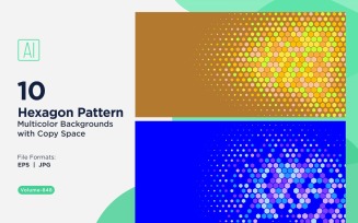 Vibrant honey bee Pattern Background in Multi Colors & Sizes 848