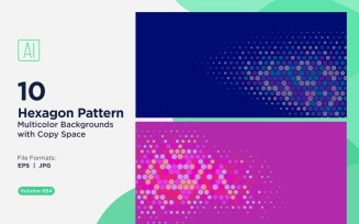 Vibrant honey bee Pattern Background in Multi Colors & Sizes 854