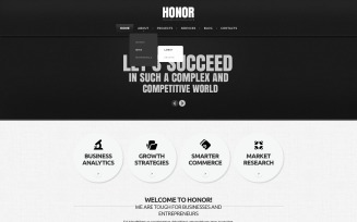 Merchant Services Responsive Website Template