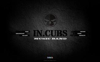 Music Band Website Template