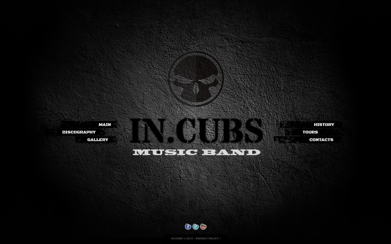 Music Band Website Template