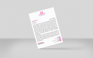 Corporate Letterhead Modern Letterhead Template