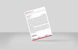Creative Agency Corporate Business Letterhead Template Design New