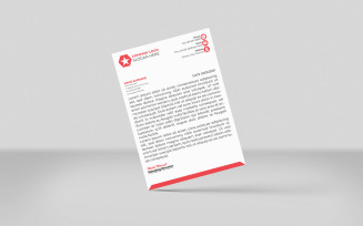 Creative Liquid Abstract Letterhead and Business
