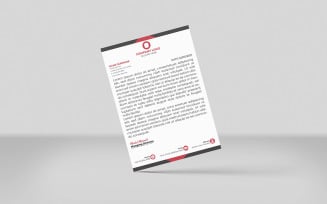 Minimal and creative business New letterhead