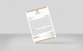 Modern Company Letterhead Design Letterhead - Corporate Identity