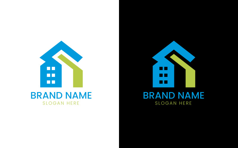 Real estate home logo-09-366 Logo Template