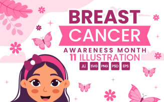 11 Breast Cancer Awareness Illustration