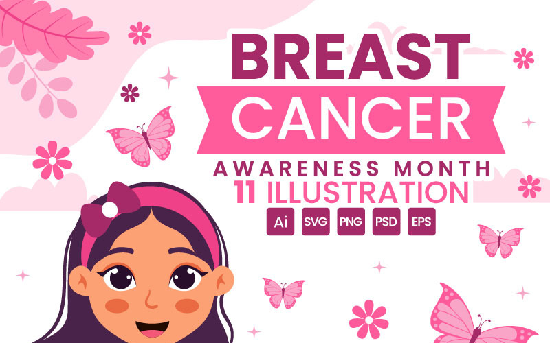 11 Breast Cancer Awareness Illustration
