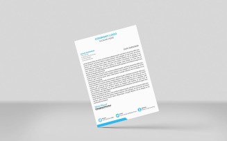 Creative Letterhead, Editable Letterhead, Clean Letterhead Design