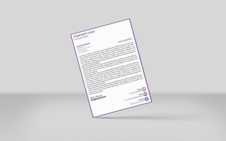 Creative Letterhead Minimalist Letterhead New Design