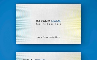 Corporate Business Card Template For your Company