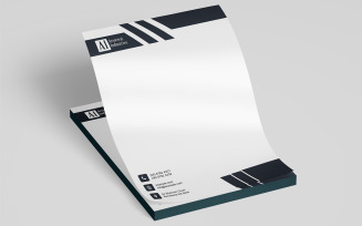 Creative Minimalist Letterhead Template for Business and Personal Use