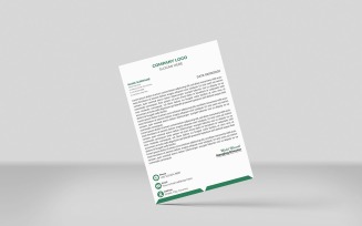 Letterhead Design, Creative Letterhead, Modern Design