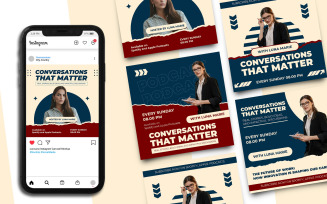 Podcast Instagram Post Template 10