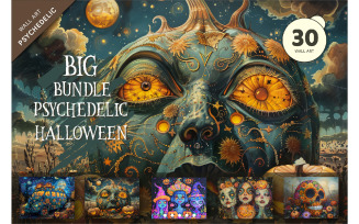 Big bundle of Psychedelic Halloween.