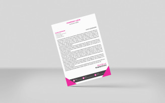 Creative business and new letterhead design