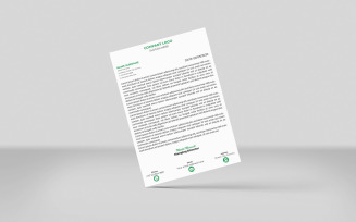 Simple Minimal Letterhead Business Letterhead Template