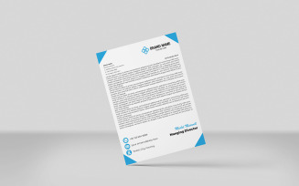 Letterhead Template Editable, Custom Letterhead Template