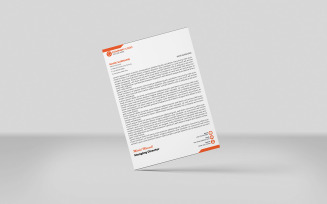 Modern New Letterhead, Professional Letterhead
