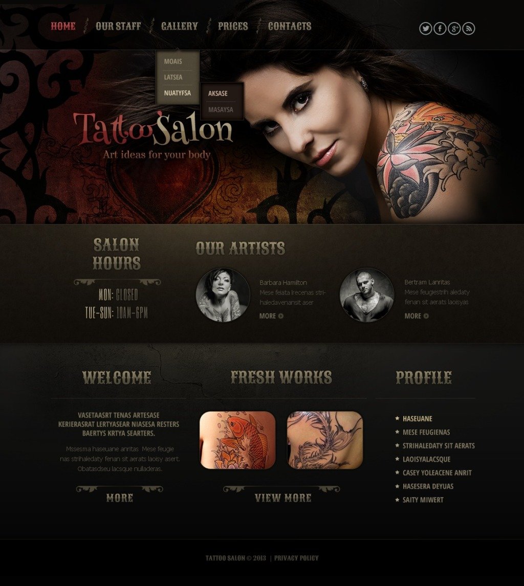 40+ Free Tattoo Website Idea Tattoo