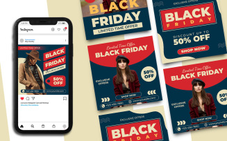 Black Friday Instagram Post Template 4
