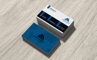 Elegant Double-Sided Business Card Template for Professionals