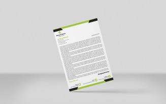 Modern Business and corporate letterhead EPS template
