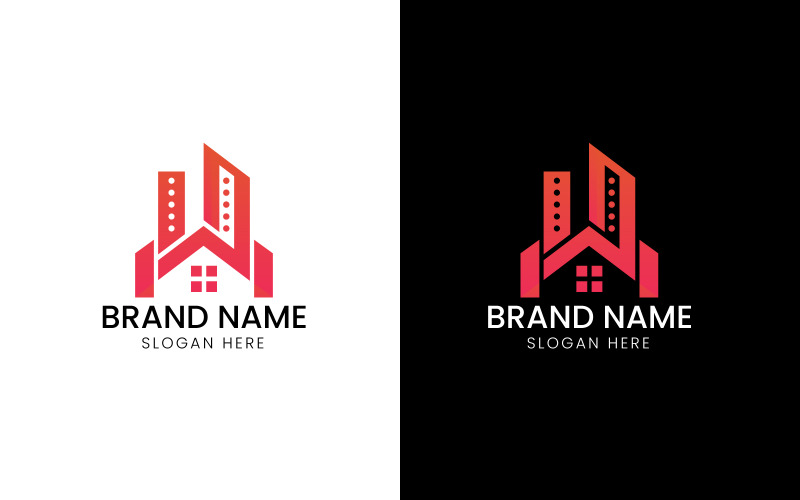 Real estate building logo-09-381 Logo Template